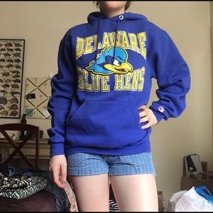 University of Delaware blue hens sweatshirt hoodie